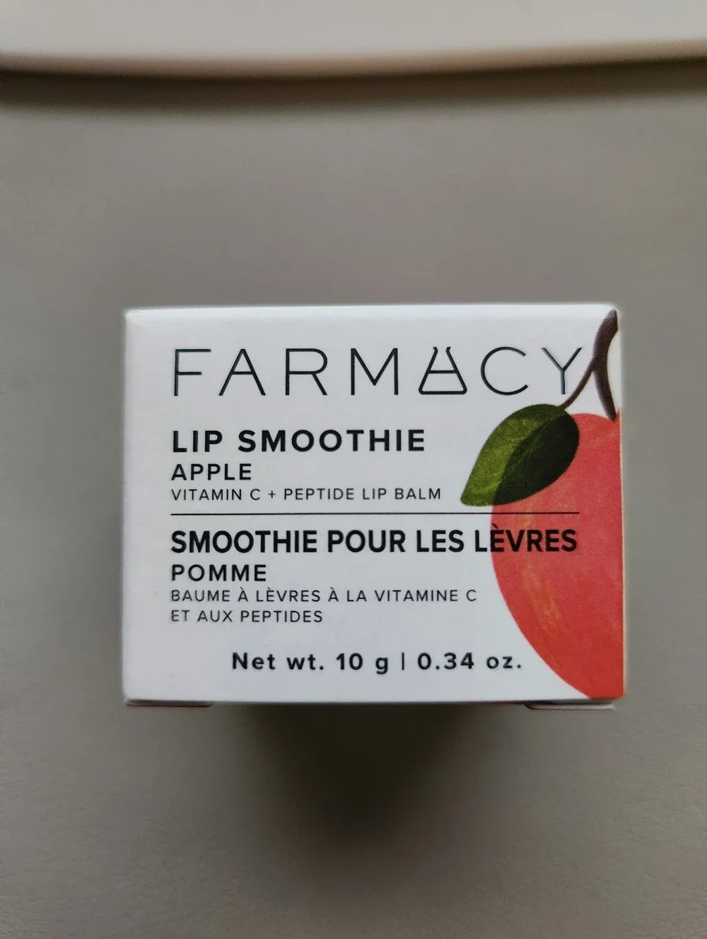 Farmacy Lip Smoothie Vitamin C + Peptide Lip Balm In Apple
